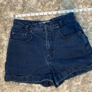 Vintage denim shorts